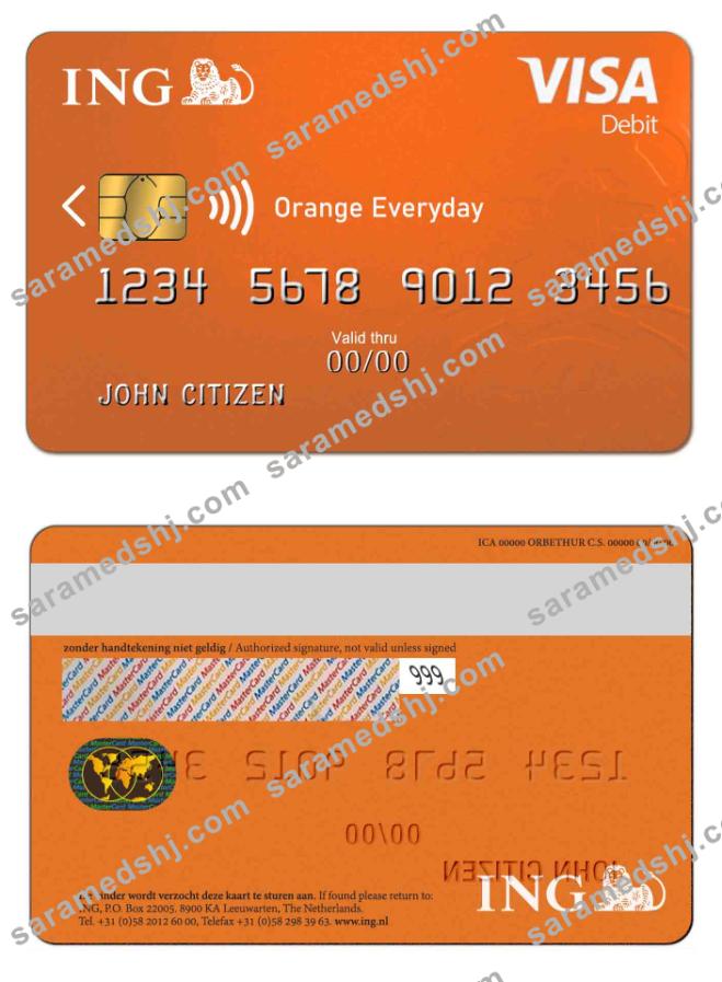 Netherlands ING Orange VISA